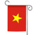 Red and Yellow Vietnam Outdoor Garden Flag 18" x 12.5" - IMAGE 1