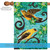 Brown Goldfinches Rectangular Outdoor Large House Flag 28" x 40" - IMAGE 5
