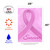 Pink Ribbon Survivor Outdoor House Flag 28" x 40" - IMAGE 3