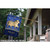 Blue and Gold Aries Zodiac Outdoor House Flag 40" x 28" - IMAGE 2