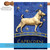 Blue and Gold Capricorn Zodiac Outdoor House Flag 40" x 28" - IMAGE 5