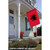 Red and Black Albania Outdoor House Flag 40" x 28" - IMAGE 2