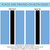 Blue and Black Botswana Outdoor House Flag 40" x 28" - IMAGE 4