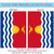 Blue and White Kiribati Outdoor House Flag 40" x 28" - IMAGE 4