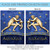 Blue and Gold Aquarius Zodiac Outdoor House Flag 40" x 28" - IMAGE 4