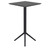 42.5" Black Folding Square Outdoor Patio Bar Table - IMAGE 3