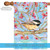 Blue and Brown Winter Woods Chickadee Christmas Outdoor House Flag 40" x 28" - IMAGE 5