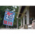 Patriotic "Land of the Free Because of the Brave" Outdoor Flag - 40" x 28" - IMAGE 2