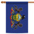 Blue and Black Pennsylvania State Outdoor House Flag 40" x 28" - IMAGE 1