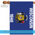 Blue and White Wisconsin State Outdoor House Flag 40" x 28" - IMAGE 5
