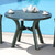 42" Green Round Outdoor Patio Dining Table - IMAGE 2