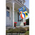 White and Blue Beach Balls Outdoor House Flag 40" x 28" - IMAGE 2