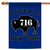 Buffalo New York 716 Outdoor House Flag 40" x 28" - IMAGE 1