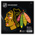 NHL Chicago Blackhawks Automotive Large Team Logo Magnet - 8.5" - IMAGE 1