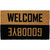 Natural Coir "Welcome Goodbye" Outdoor Doormat 18" x 30" - IMAGE 1
