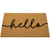 Natural Coir "Hello" Outdoor Doormat 18" x 30" - IMAGE 3