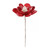 Set of 6 Red Magnolia Artificial Christmas Stems 20" - IMAGE 2