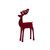 Set of 2 Velvet Deer with Antlers Figurines 14.75" - IMAGE 4