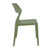 32.75" Olive Green Solid Patio Dining Chair - IMAGE 4