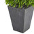 4.75" Eucalyptus Topiary Artificial Tree in Slate Planter - IMAGE 4