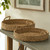 Round Seagrass Trays with Handle - 19.5” - Brown - Set of 2 - IMAGE 3