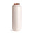 Tall Smooth Textured Ceramic Vase - 22" - White - IMAGE 1