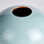 Medium Abstract Stippled Ceramic Vase - 13" - Blue - IMAGE 4