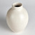 Small Vintage Style Terracotta Vase - 12.75" - White - IMAGE 4