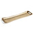 19.25" Gold Rectangular Aluminum Tray with Handles - IMAGE 1