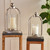 Large Cage Designed Candle Lantern - 21" - Silver - IMAGE 3