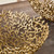 Abstract Leaf Bowls - 18" - Gold - Set of 2 - IMAGE 4