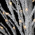 2' Pre-Lit Silver Artificial Christmas Tree, Warm White LED Lights - IMAGE 3