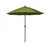 7.5ft Outdoor Casa Series Olefin Canopy Patio Umbrella With Crank Open and Auto Tilt System, Grass Green - IMAGE 1
