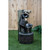 24" LED Warm White Lights Three Pouring Buckets Outdoor Water Fountain - IMAGE 4