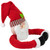 27" Plush Santa Claus Christmas Tree Topper, Unlit - IMAGE 3