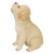 6.75" Howling Labrador Puppy Outdoor Garden Statue - IMAGE 2