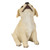 6.75" Howling Labrador Puppy Outdoor Garden Statue - IMAGE 3