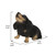 6.5" Howling Dachshund Puppy Outdoor Garden Statue - IMAGE 4