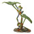 11.75" Tree Frog on Lotus Leaf Outdoor Garden Statue - IMAGE 1