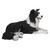 29.5" Lying Border Collie Outdoor Garden Statue - IMAGE 5