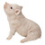 6.25" Sitting Baby Piglet Outdoor Garden Statue - IMAGE 3