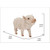 8.75" Standing Baby Piglet Outdoor Garden Statue - IMAGE 6