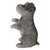 7.75" Sitting Schnauzer Outdoor Garden Statue - IMAGE 3