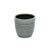 6.25" Blue Large Round Dotted Tapered Glazed Planter Pot - IMAGE 2