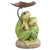 11" Frog Couple Under Leaf Umbrella Outdoor Garden Statue - IMAGE 3