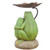 11" Frog Couple Under Leaf Umbrella Outdoor Garden Statue - IMAGE 4