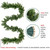 Pre-Lit Buffalo Fir Christmas Commercial Garland - 50' x 8"  - Warm White LED Lights - IMAGE 5
