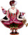 Mark Roberts Christmas Jazz Mataz Santa Figure - 28.5" - IMAGE 1