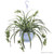 Two-Tone Artificial Spider Plant - 34" - Green and White - IMAGE 3