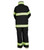 Black Firefighter Halloween Costume – Size 8/10 - IMAGE 5